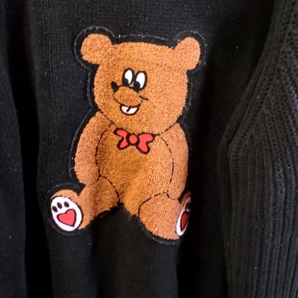 Lazy Oaf Oversized Knitted Jumper Dress - Picture 3 of 5